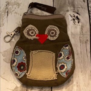 Thirty-one owl coin purse